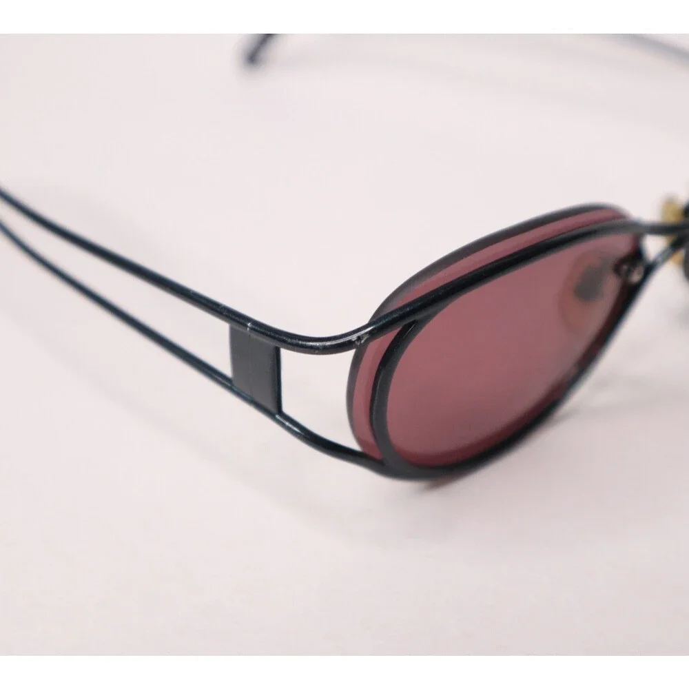Yohji Yamamoto 52 5105 Vintage 90's Men's Sunglasses 48-20-138 Full Rim Metal - Picture 7 of 12